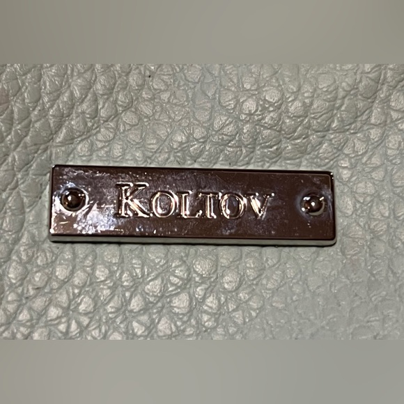 Koltov Mint Green Crossbody Bag with Tan Accents - Picture 7 of 11